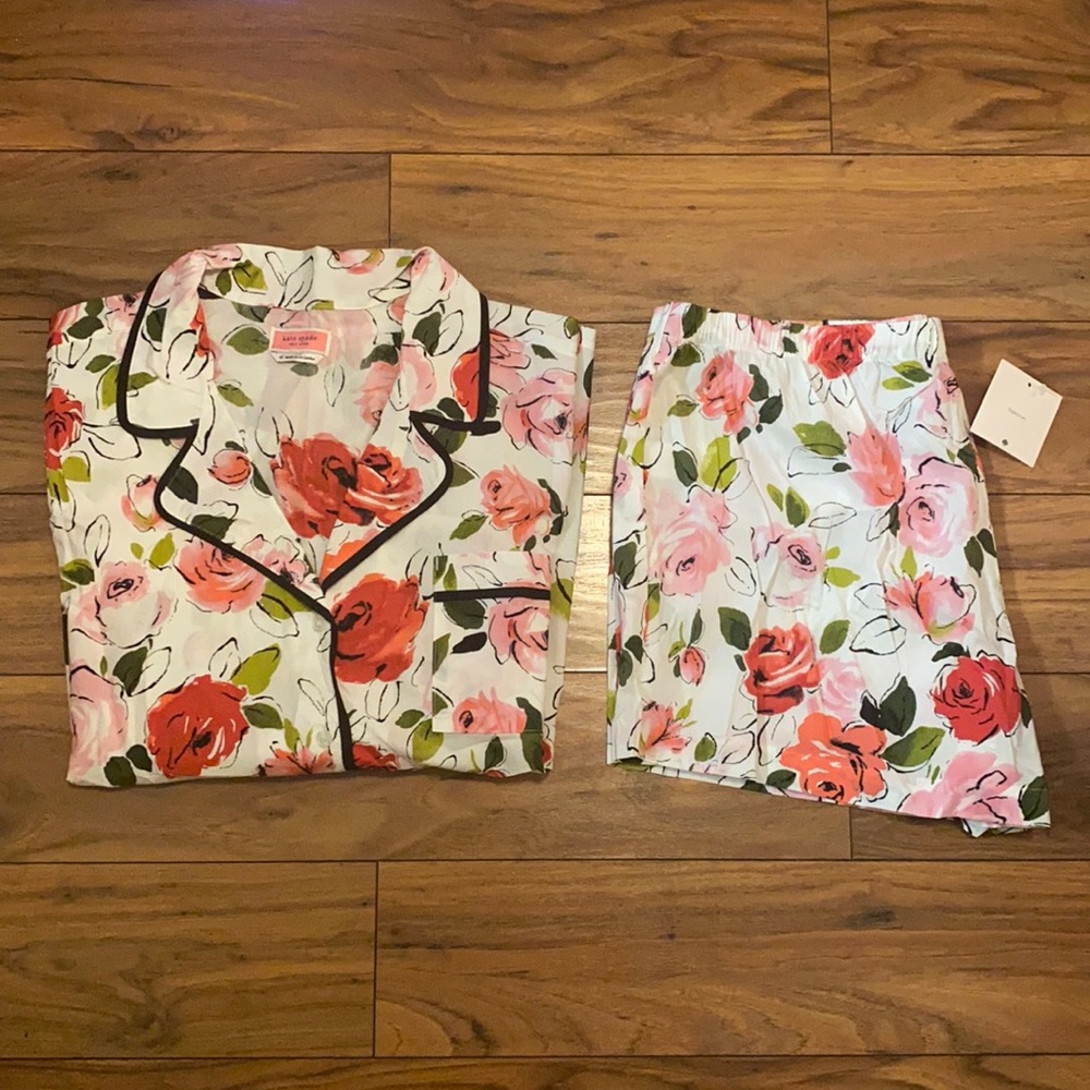 Kate spade floral PJ set